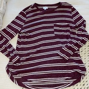 Mud pie garnet sweater